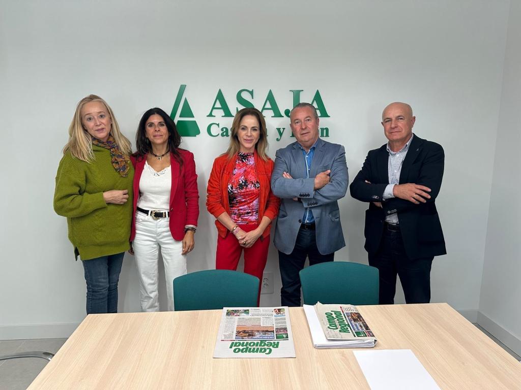 Nueve CyL se reúne con ASAJA para abordar la despoblación y los incendios&nbsp;forestales