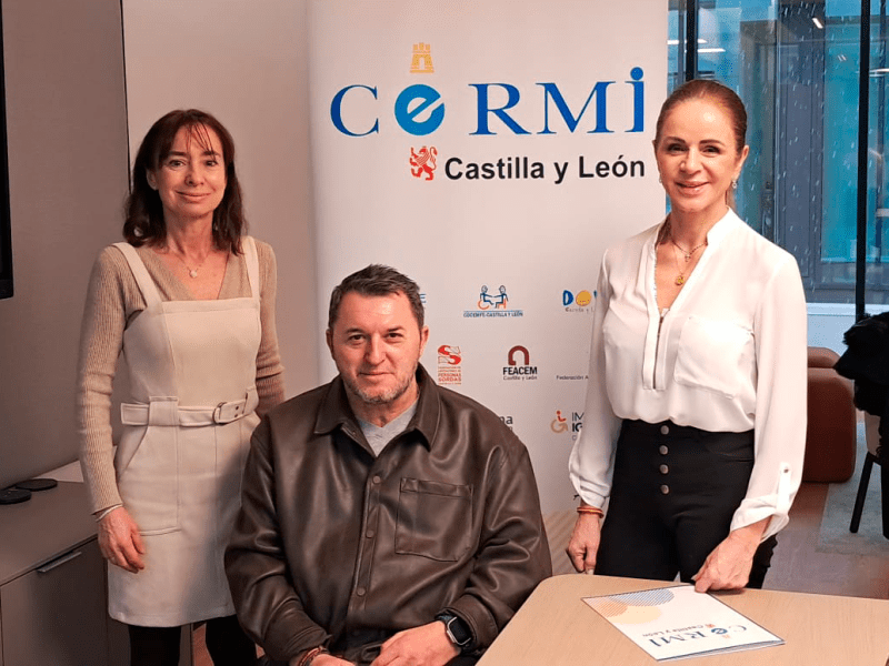 El partido Nueve CYL se reúne con el CERMI Castilla y León para preparar una línea de trabajo en la mejora de la accesibilidad y la&nbsp;integración